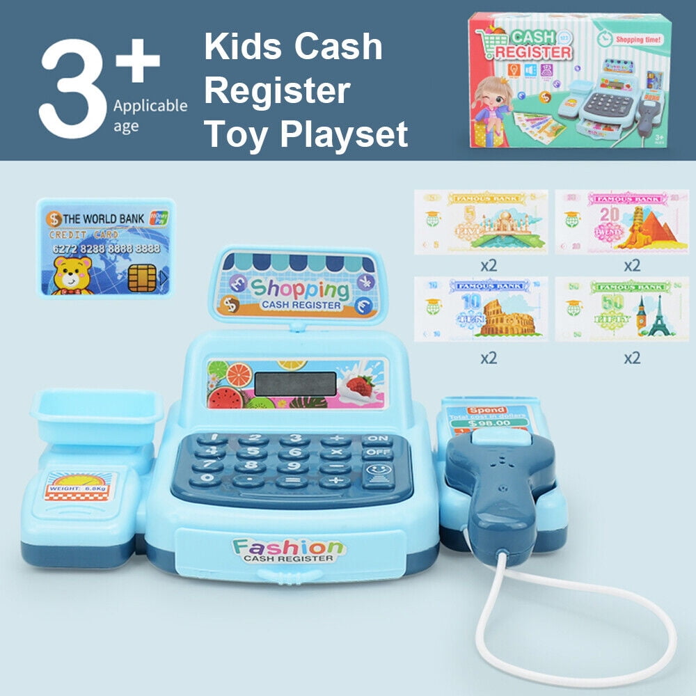 Buy Kids Cash Register Toy Grocery Store Scanner Pretend Play Kids