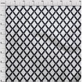 thumbnail image 4 of oneOone Rayon White Fabric Geometric Sewing Craft Projects Fabric Prints By Yard 56 Inch Wide, 4 of 5