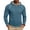 Blue, variant on Men's Contrast-Stitch Raglan Lined Hoodie with Corded Hood, Long-Sleeve Fleece Pullover for Weekend Getaways Yellow XXXL