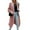 Pink, variant on Women Cardigan Sweaters Long Sleeve Open Front Knit Long Duster Coat Lapel Oversized 2025 Fall Winter Loose Outerwear Clothes