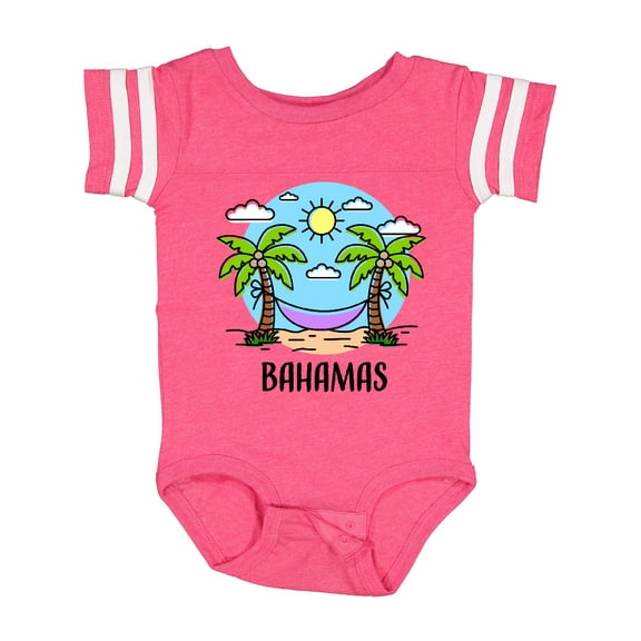 Inktastic Summer Vacation in the Bahamas Boys or Girls Baby Bodysuit