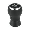 thumbnail image 1 of Unique Bargains 5 Speed Manual Shift Knob - Stick Shifter Lever Knob - for Toyota Yaris 05-10 Faux Leather Black - 1 Pc, 1 of 6