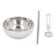 thumbnail image 5 of Juego de cubiertos reutilizables BuyWeek Individual Utensilios de viaje acero inoxidable, 5 of 14