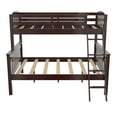thumbnail image 5 of DHP Airlie Twin-Over-Full Bunk Bed with Ladder, Espresso, 5 of 5