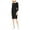 black, variant on I.N.C Womens 3/4 Sleeve Bodycon Dress, Black, Medium