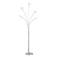 thumbnail image 4 of Artiva USA UFO Super Bright LED 5-Arched Floor Lamp with Touch Dimmer, 73"H, Modern Chrome, 4 of 4