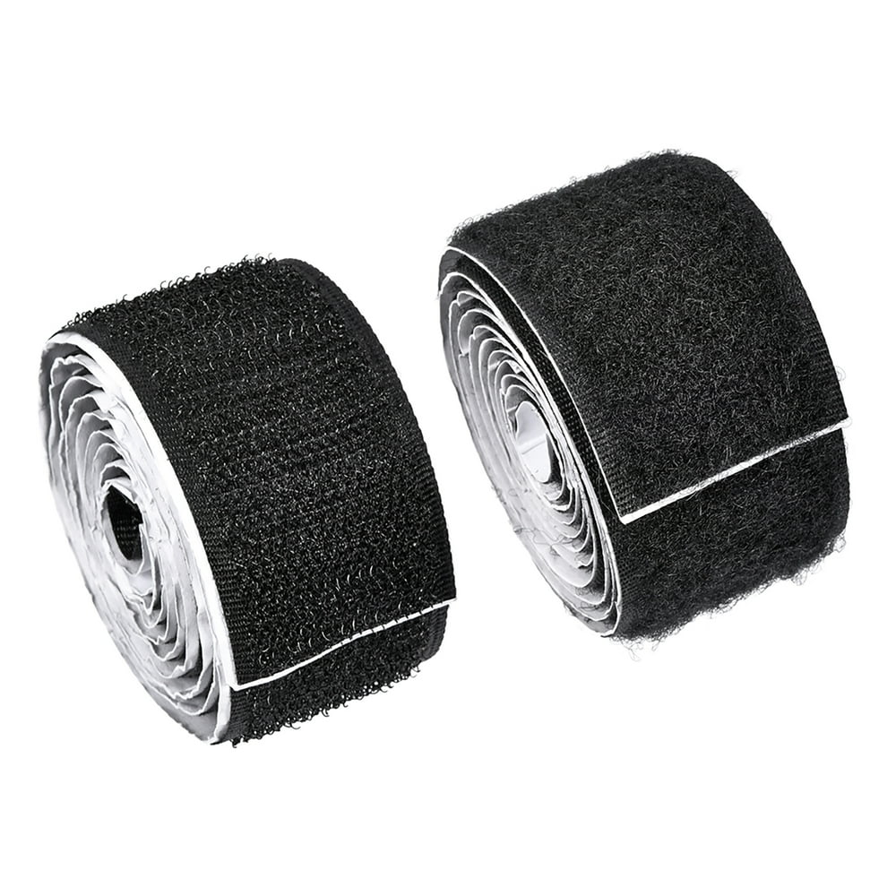 Uxcell Self Adhesive Hook and Loop Tape for Light Weight Fastening, 1 Yard x 1.2 Inches Uxcell Self Adhesive Hook and Loop Tape for Light Weight Fastening, 1 Yard x 1.2 Inches