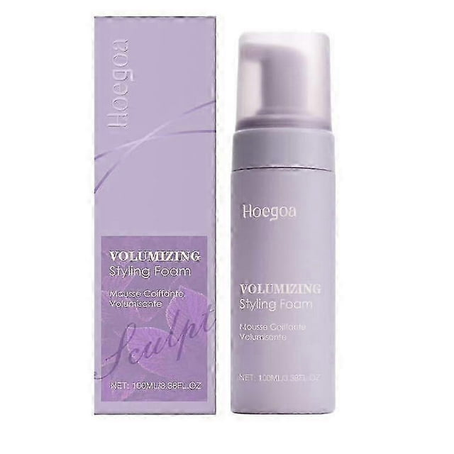 Curly Hair Styling Mousse Fluffy Volumizing Control Anti Frizz Increase Hair Elastic Prevent Dryness Nourish Sculpting Hair Foam