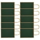 thumbnail image 2 of 10 bolsas de papel Kraft para dulces, aperitivos, compras, regalos, bolsas de regalo con asas para bodas, 15 x 8 x 21 cm, color verde, 2 of 5