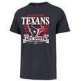 thumbnail image 2 of Men's '47 Navy Houston Texans Stripe Splash Franklin T-Shirt, 2 of 3