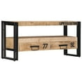thumbnail image 6 of vidaXL TV Stand 39.4"x11.8"x17.7" Solid Wood Mango, 6 of 9