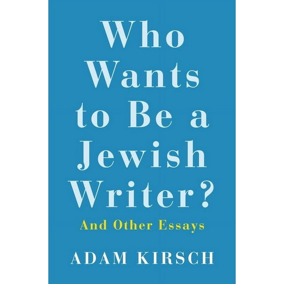 Who Wants to Be a Jewish Writer? : And Other Essays (Hardcover)