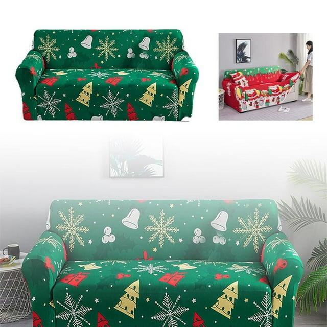 asddcavvf Stretch Full Cover Milk Silk Printed Sofa Cover Armrest Sofa Cover Universal Cover Home Sofa Cover Universal Sofa Cover Multiple Sizes Sofa Cover