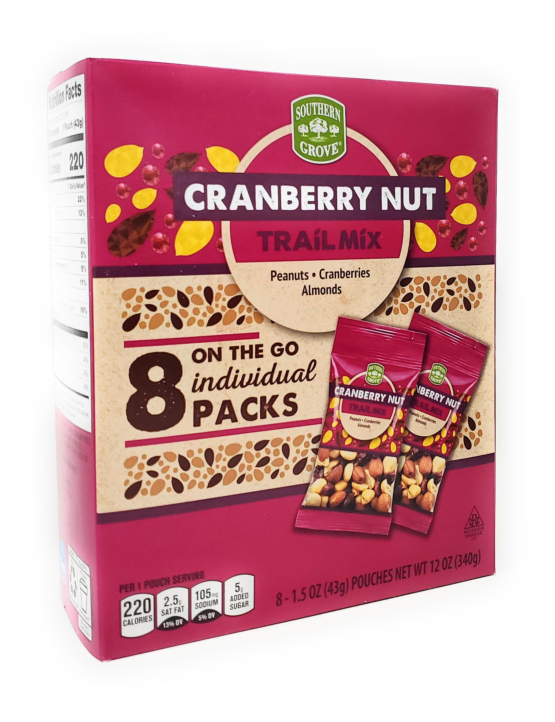 Orchard Valley Harvest, Omega-3 Mix, 8 - 1 oz packs - Walmart.com