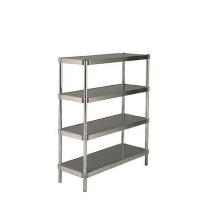 

Prairie View N246048-4 Complete 4 Tier Shelving Units- 60 x 24 x 48 in.