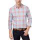 thumbnail image 1 of Club Room Camisa con botones a cuadros para hombre, rojo, mediano, 1 of 1