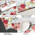 thumbnail image 3 of Pioneer Flower Floral Print Pattern Kitchen Rug Mat,Kitchen Runner Rugs Non Skid Washable,Decorative Kitchen Floor Mats for Kitchen,Sink,Laundry,17"X47", 3 of 5