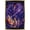 Gold Framed Version, variant on Ruth Thompson - Dragonblade Netherblade Wall Poster, 14.725" x 22.375"
