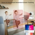 thumbnail image 2 of HD 2MP 4MP Wifi PTZ Camera AI Human Auto Tracking Two Way Audio Color Night Vision Smart Home Video Security Camera Helen's Store, 2 of 5