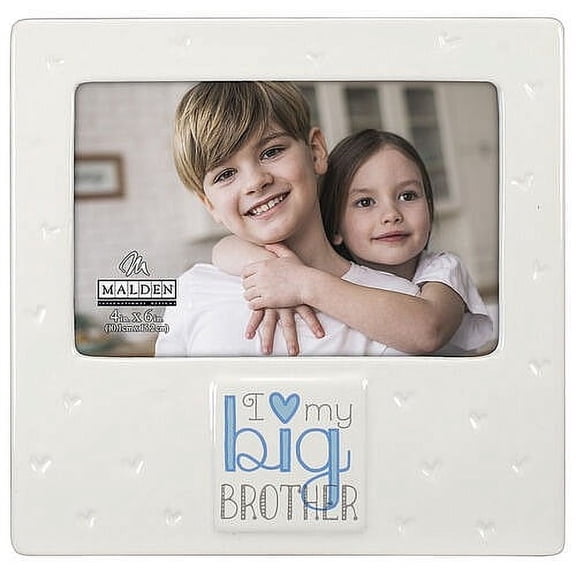 I LOVE MY BIG BROTHER Engraved frame by Malden - 4x6