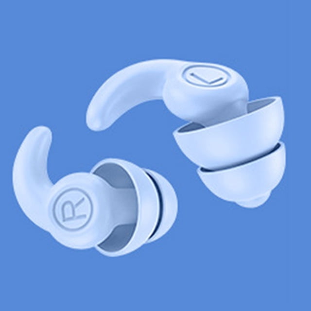Silicone Noise Reduction Ear Plugs for Sleep Sound Isolating Third Generation