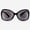 Black, variant on Sunglasses with Readers for Women - Reader Sunglasses - Oversized Reading Sun Glasses with Built In Full Readers - Ferrara by VITENZI in Green 2.25