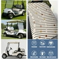thumbnail image 6 of 51" x 31" Golf Cart Bench Seat Protector Cover, Soft Microfiber Towel for EZGO, Club Car Onward, Yamaha G29, and Icon Model Carts, 6 of 8