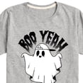 thumbnail image 3 of Instant Message - Scary Cool Ghost Boo Yeah - Toddler & Youth Short Sleeve Graphic T-Shirt, 3 of 6