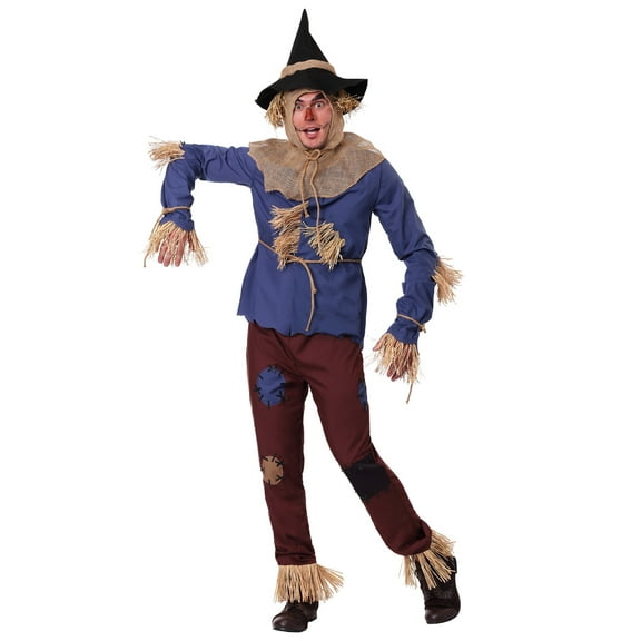 Adult Patchwork Scarecrow Costume