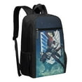 thumbnail image 2 of Attack On Titan Sports Backpacks 17 Inch Schoolbag Adults Rucksack Simple Casual Daypack Lightweight Laptop Backpack Computer Bag, 2 of 6