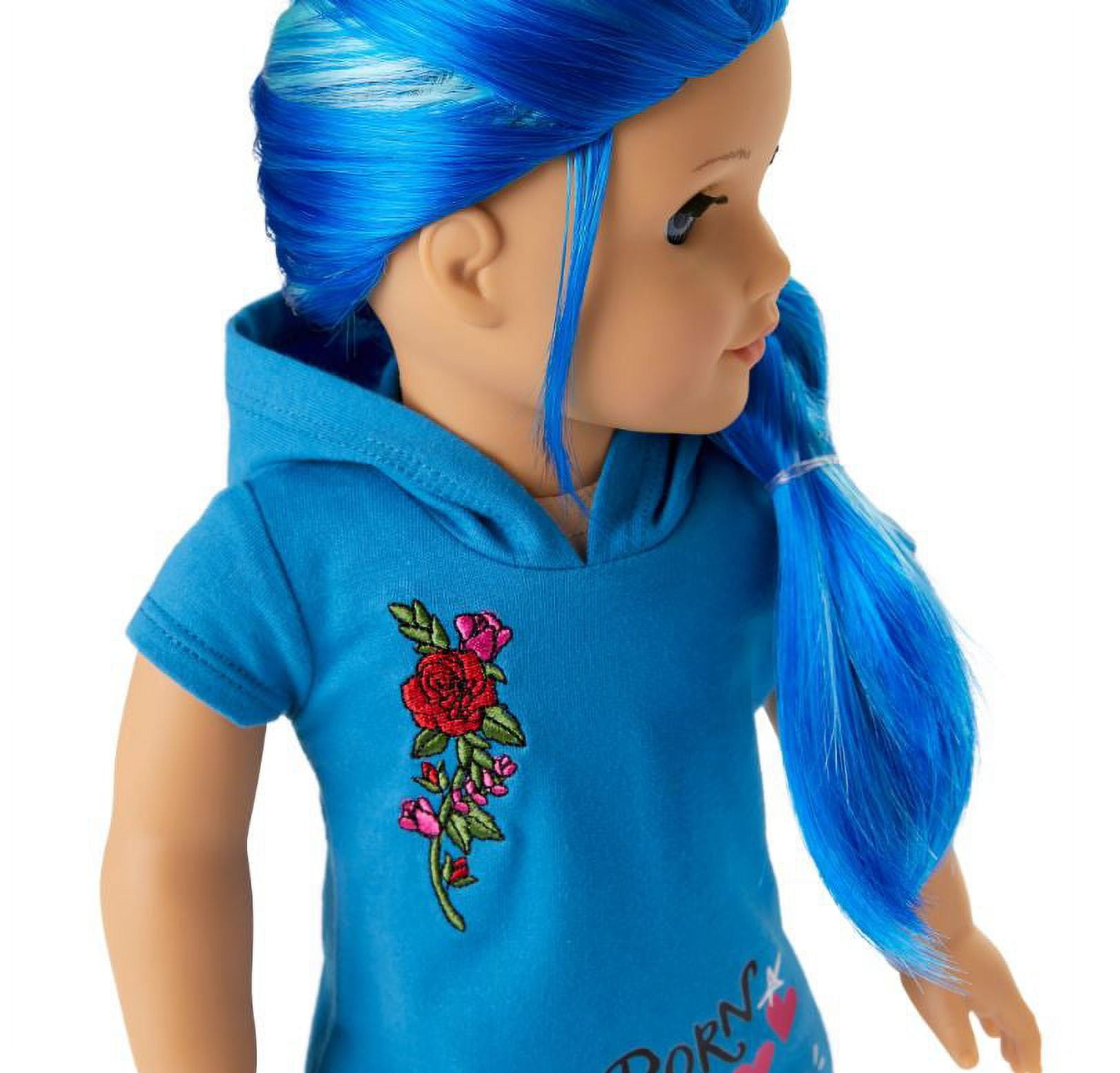 American Girl Doll #90 Blue Hair Blue Eyes Truly Me 18" DN90 Hair Beads