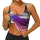 thumbnail image 3 of Balery Lizard With Sunglasses Colorful Sujetadores deportivos con espalda cruzada para mujer, acolchados, sin costuras, de alto impacto, ideales para yoga, gimnasio, entrenamiento y fitness.-Small, 3 of 8