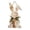 Multicolor, variant on HuiXinOu Wooden Bunny Wall Art Decor, Rustic Farmhouse Carved Rabbit Shape Hanging Ornament for Living Room Bedroom Home Interior Decoration