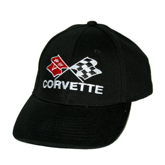 C3 Corvette Black Cotton Twill Hat