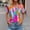 Orange, variant on ATENAR Shirts for Women Soft Lightweight Womens Shirts Loose Tee Light Blue XL