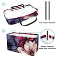 thumbnail image 4 of Petal flower Large Capacity Foldable Reusable Oxford Cloth Storage Box: Ideal for Beach Days, Picnics, and Picnic Baskets, 4 of 7