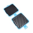 thumbnail image 2 of Microwave Toaster Sandwich Maker Baking Pan Non-Stick Dishwasher Safe Fast Even Cooking Sandwich Grill Pan for Home Office Breakfast, 2 of 8
