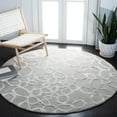 thumbnail image 2 of SAFAVIEH Soho Ali Geometric Wool Area Rug, Grey, 7'6" x 9'6", 2 of 10