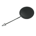 thumbnail image 2 of Car Front Bumper Tow Hook Cover Cap for Audi A4 2006-2007 8E0807241C Black, 2 of 6