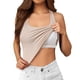 thumbnail image 2 of Camisetas sin mangas para mujer con sujetador incorporado, diseño con tirantes en el cuello, tejido transpirable, camisola informal de verano para interior y exterior., 2 of 8