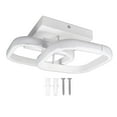 thumbnail image 2 of Modern LED Aisle Ceiling Lights, 18W Hallway Light Modern LED Square Ceiling Light Small Asile Lamp For Bedroom Kitchen Living Room Study Hallway, 2 of 8