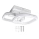 thumbnail image 2 of Luces De Techo LED Modernas Para Pasillo, Lámpara De Pasillo De 18 W, Lámpara De Techo Cuadrada LED Moderna, Lámpara Pequeña Para Dormitorio, Cocina, Sala De Estar, Estudio,, 2 of 7