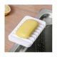 thumbnail image 4 of 12pcs Self Draining Soap Dishes,waterfall Drainer Soap Holder For Bathroom (white, Gray, Black,gree, 4 of 5