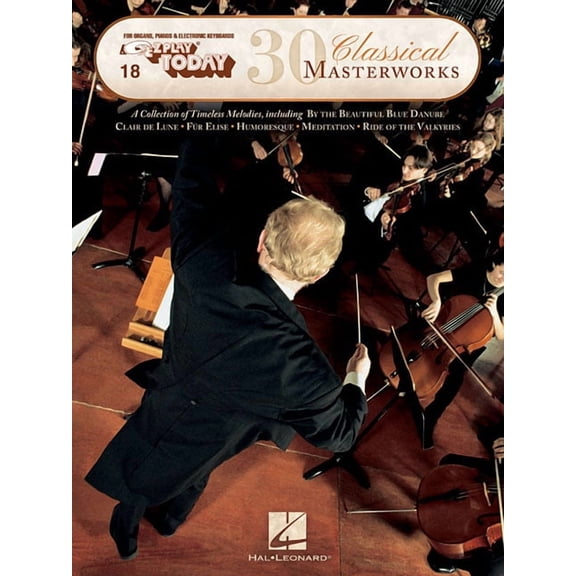 30 Classical Masterworks: E-Z Play Today Volume 18, (Paperback)