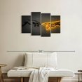 thumbnail image 2 of Elephant Stock The Creation Wall Art - Horizontal Multi Panel Canvas - Living Room Wall Decor - People Multi Panel - Gray And Black Decor By Octavian Mielu - 36" x 22", 2 of 4