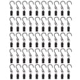 thumbnail image 1 of CIMAXIC 50 Pcs Pinces pour Crochets de Rideaux Pince Suspendue pour Rideaux Fixateurs de Rideaux Pinces à Rideaux,2.36"X0.79"X0.39 Pouces, 1 of 4