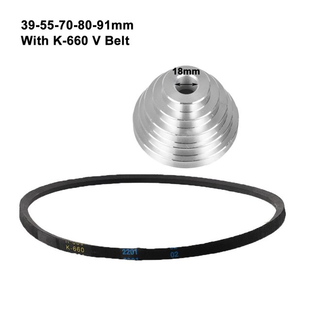 Lefu Pagoda Pulley Wheel V Type Belt Set Transmission Wheel for Benchtop Drill Press