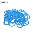 thumbnail image 3 of Uxcell 1.6" OD 1.3" ID Loose Leaf Rings Binder Ring Plastic O Rings for Book Scrapbook, Blue 50 Pack, 3 of 6