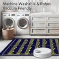 thumbnail image 5 of ODIKA 5'x7' Machine Washable Non-Slip Area Rug, Rhythmic Beat Notation Teaching with Learning High Traffic Rug with Pad, Yellow, 693731, 5 of 8