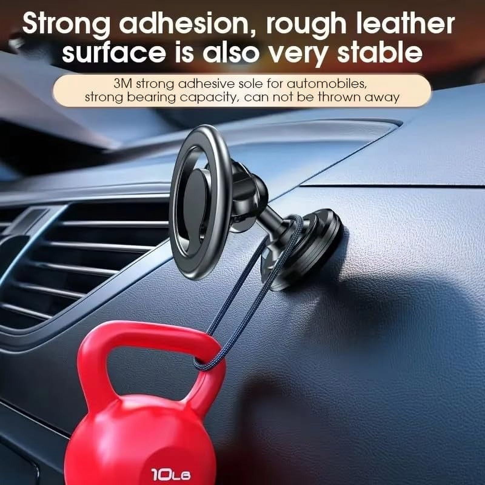 Car MountStrong Magnets Magnetic Phone Holder for Car Phone Holder Mount Truck Dash 360°Cellphone Holders for Your Car Accessories for Women Men iPhone 16 Pro 15 14 13Plus (2Silver, 7)